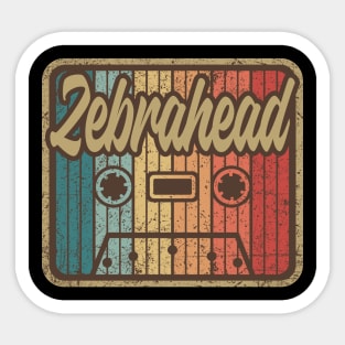 Zebrahead Vintage Cassette Sticker